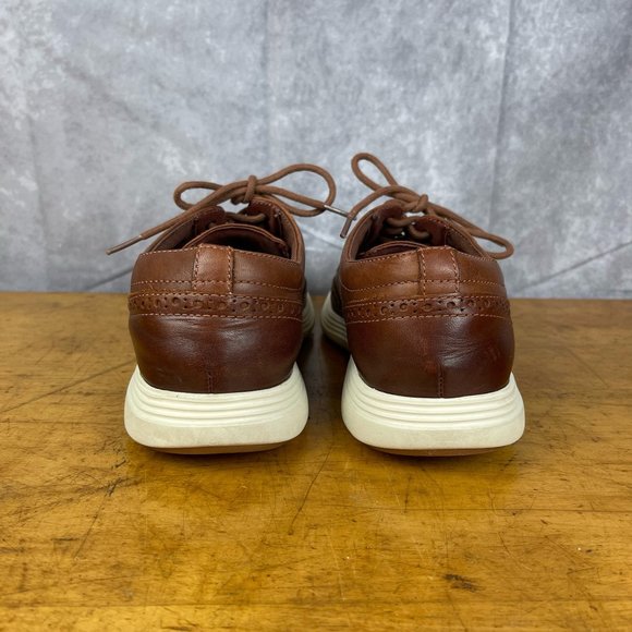 Cole Haan Mens Grand Tour Wing Oxford Woodbury Ivory Casual Shoes C29414 Sz 9M main image 9